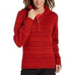 Woolrich Women’s Tanglewood 1/4 zip sweater